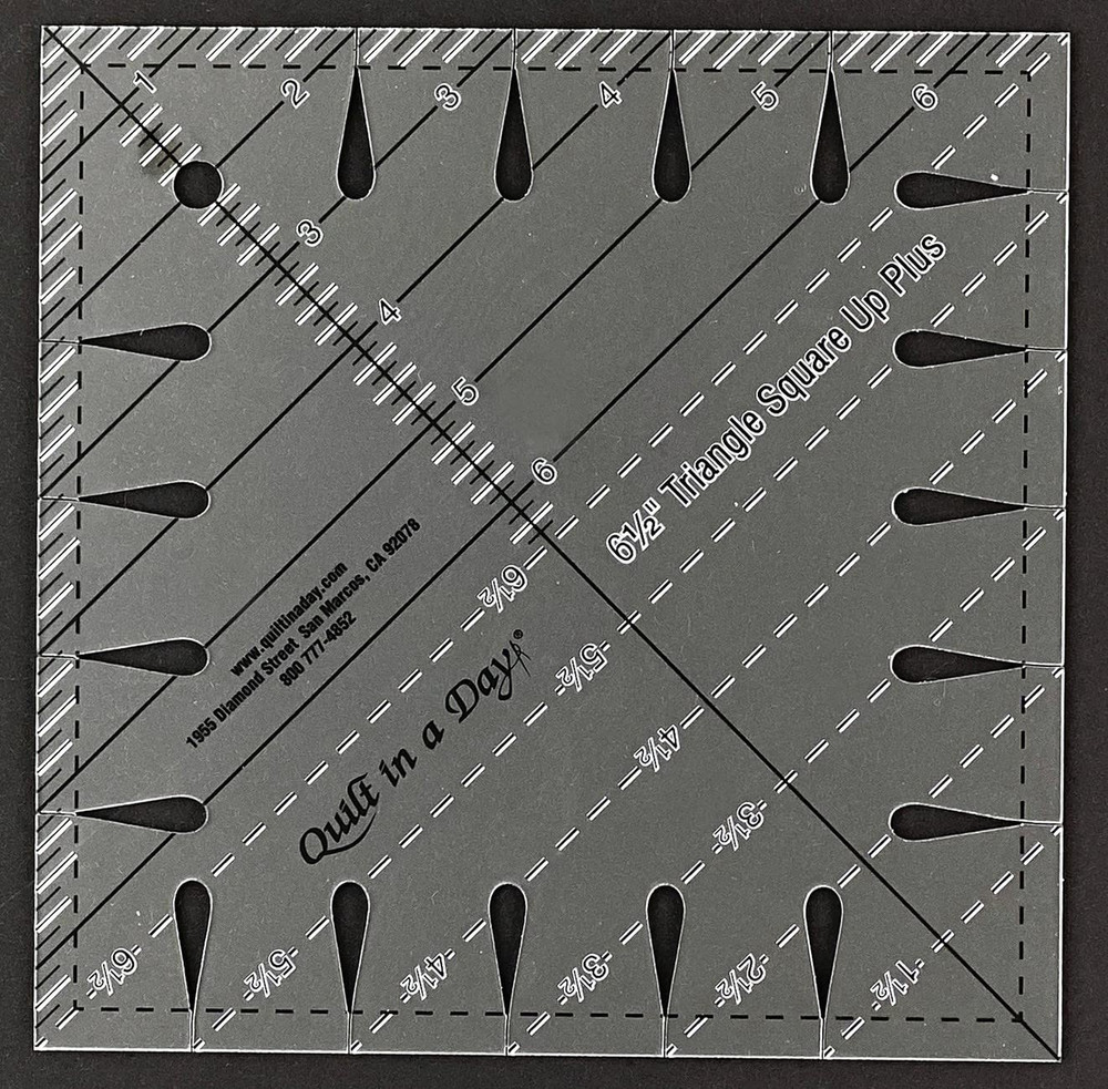 6 1/2 Triangle Square up plus by