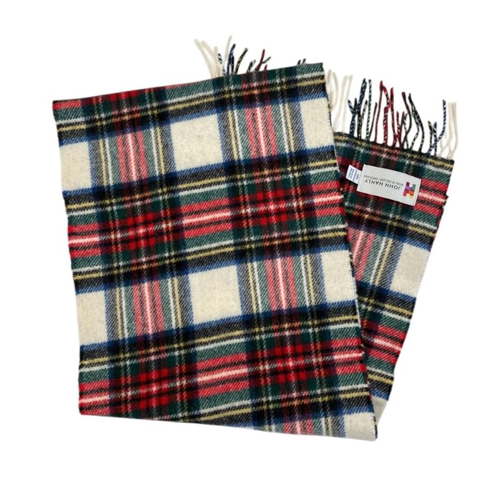 JOHN HANLEY 100% LAMBSWOOL SCARF