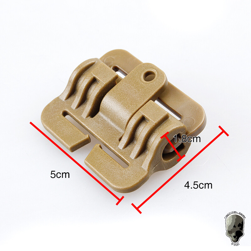 TMC Quick Release Button Buckle Tactical APC Short Molle System QD Adapter Army