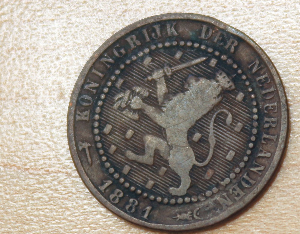 1881 Netherlands 1 Cent