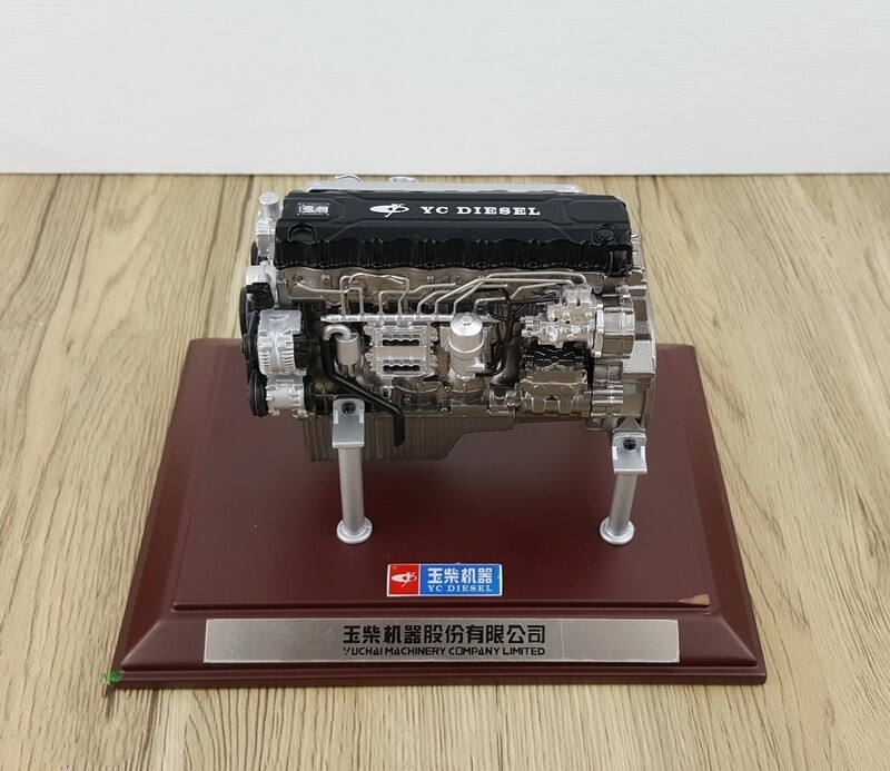 1:12 YC DIESEL Engine Transmission Construct Machine Equipment Diecast Model