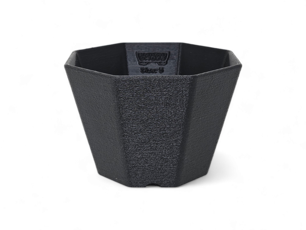 Bonsai Shoes Modern Semi Cascade Octagon Plastic Training Pot