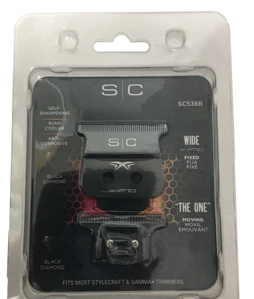 StyleCraft Replacement Fixed Black Diamond X-Pro Wide Fixed Blade Set | SC536B