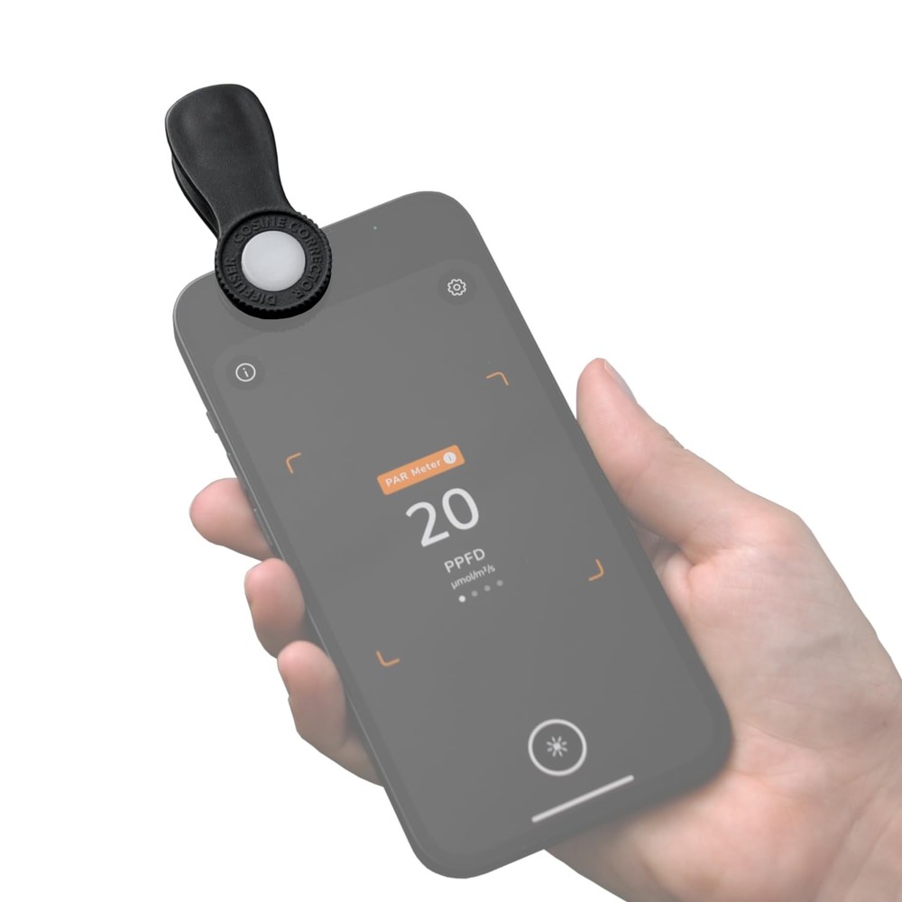 Lightray Mobile Light- and PAR Meter | Smartphone-Based PPFD, DLI,...