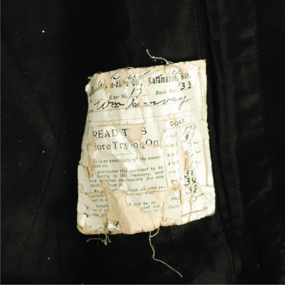 Masonic 1920s Wool Coat, Item 5