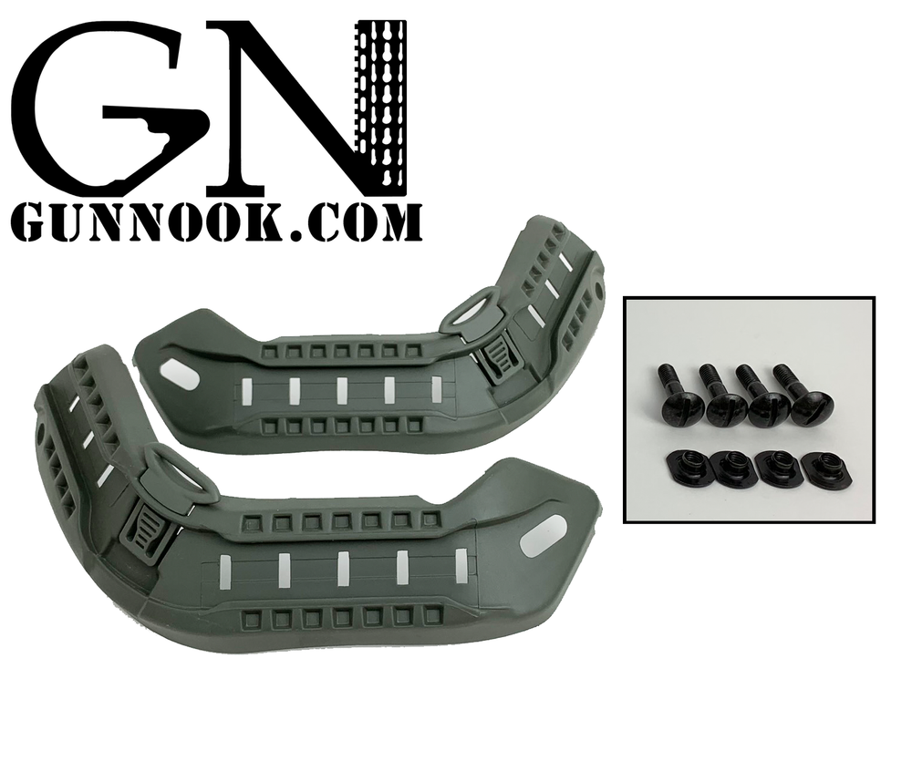GunNook HELMET RAIL SYSTEM FOR MICH, ACH ETC. TYPE II