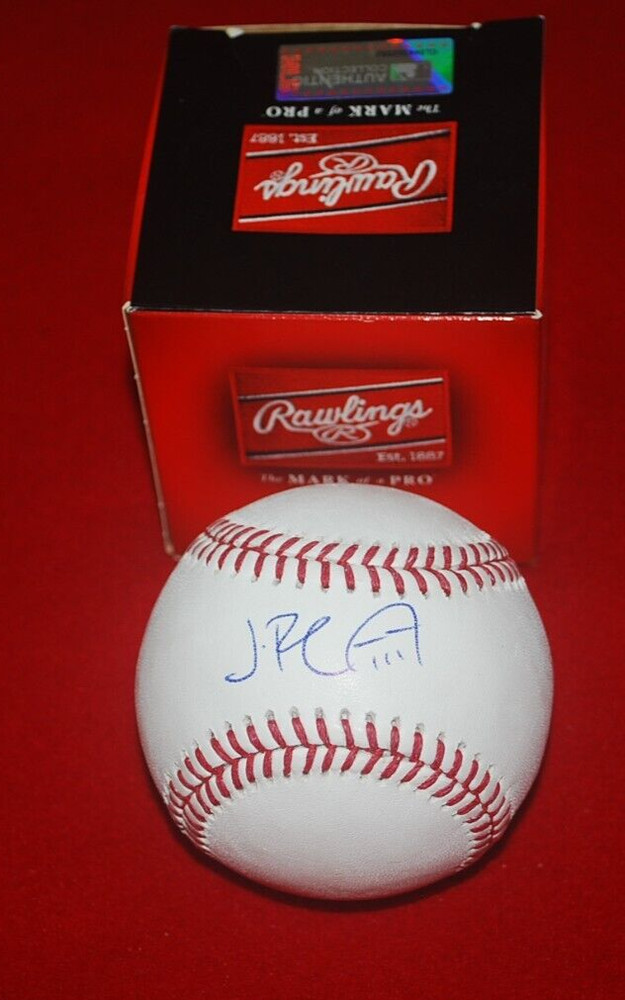 JON BERNTHAL PUNISHER Signed MLB Baseball Beckett COA BM14943