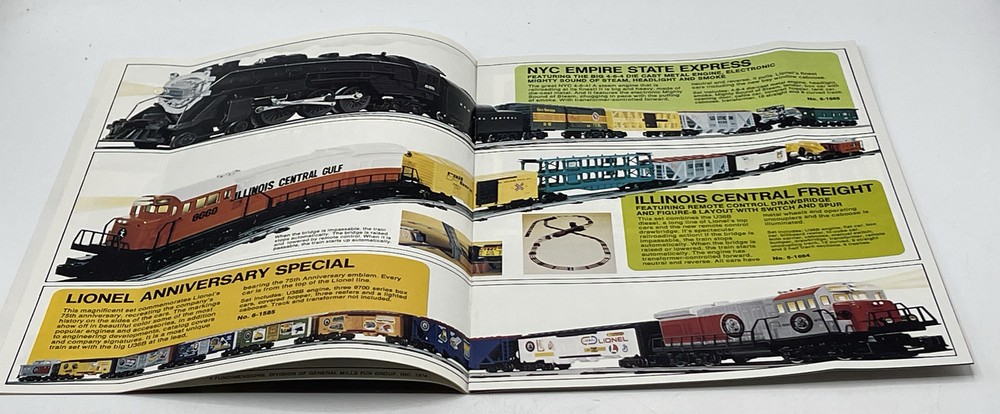 1976 LIONEL 0/027 TRAINS CATALOG