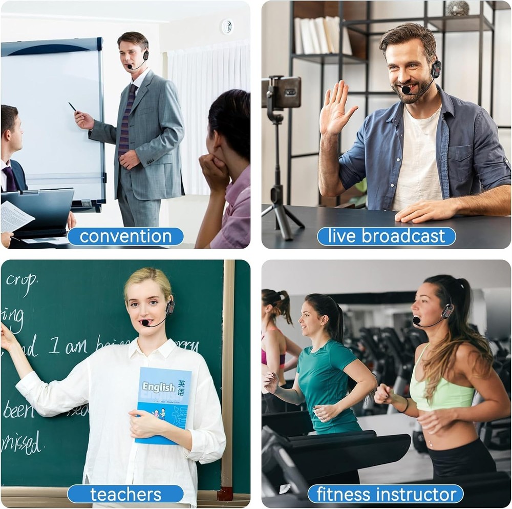 30W Personal PA System with Bluetooth & Wireless Mic – Ideal for Presentations