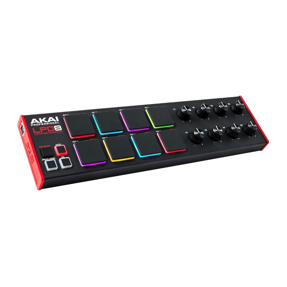 Akai Professional LPD8MK2 Laptop Midi Pad Add On Controller