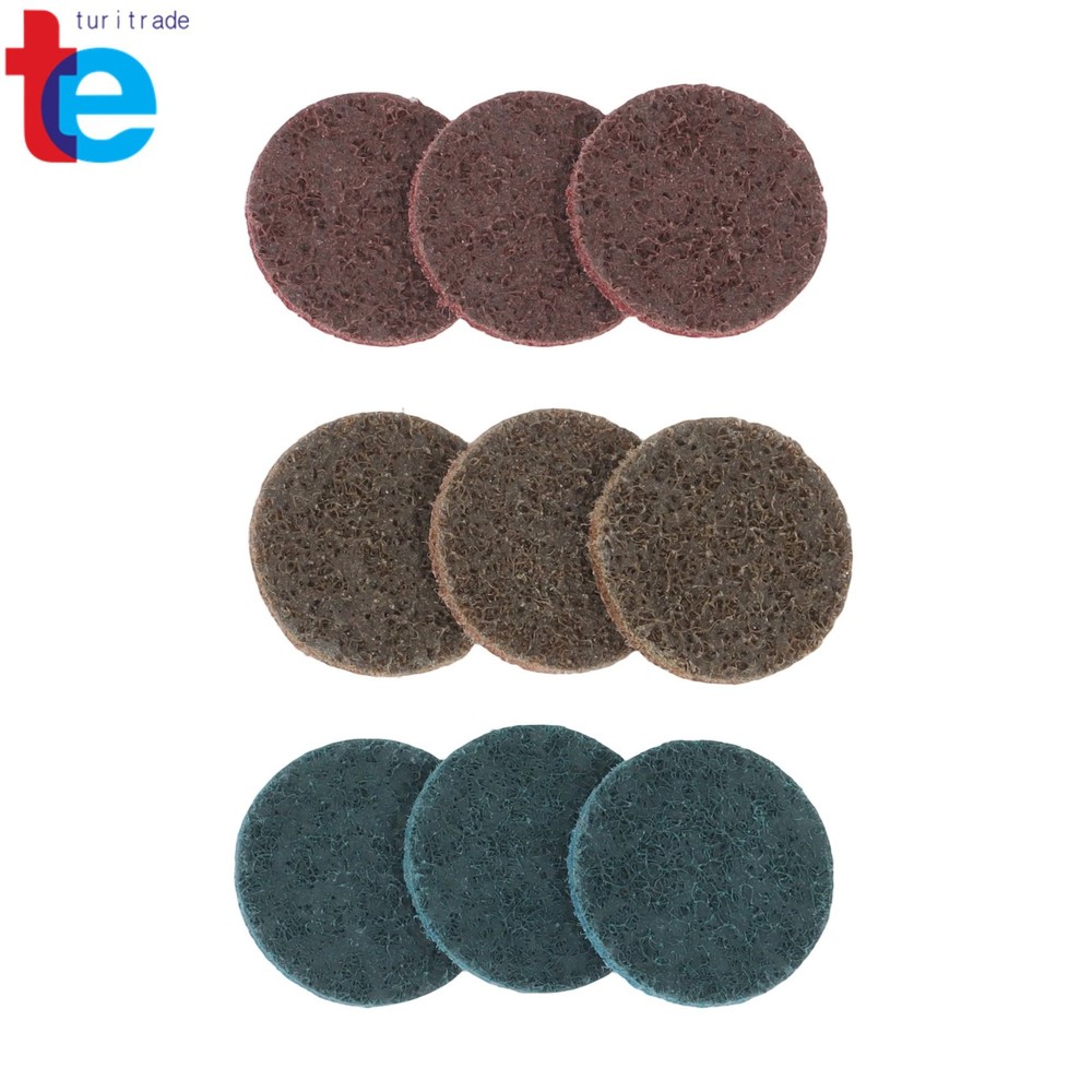 150 Pcs Quick Change Surface Conditioning Discs (Fine Medium Coarse, 2 Inch)