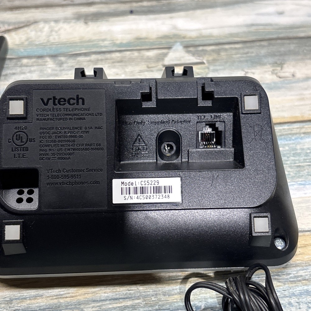 VTech CS5229 Single Handset Extend Range DECT 6.0 Answer System- 2 Pack