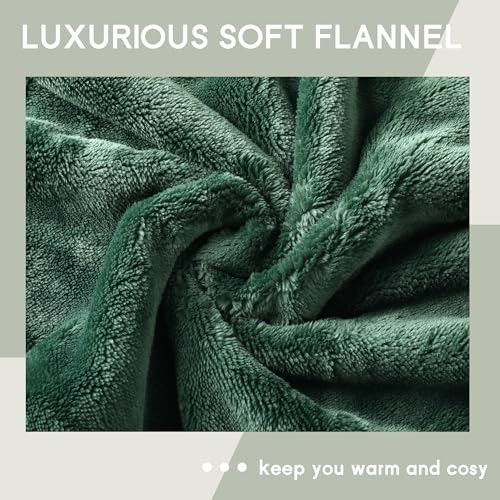 Heated Electric Blanket Queen Size 84''x90'', Dual Controller Soft Flannel