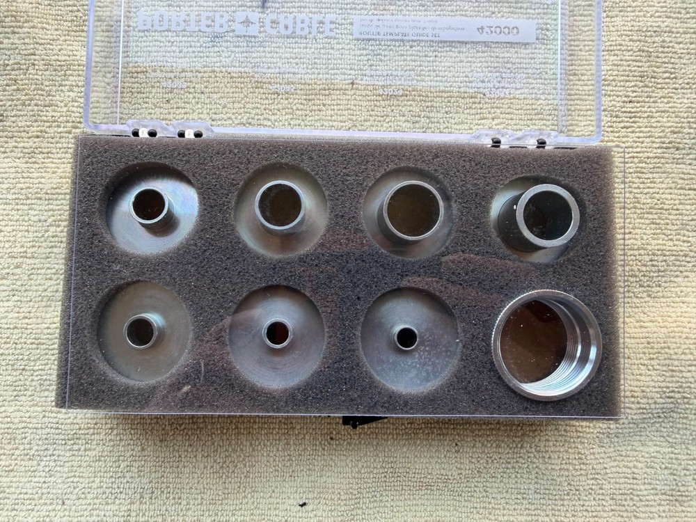 PORTER-CABLE Router Template Guide, 9-Piece (42000)