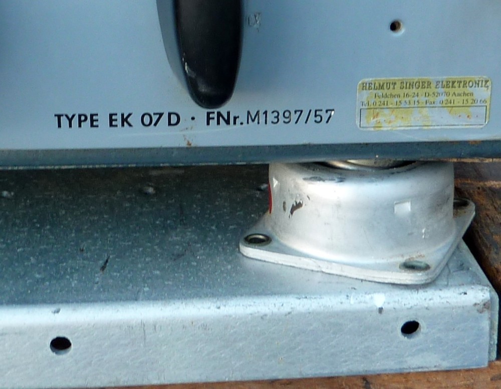 Rohde & Schwarz EK-07D Short Wave Receiver