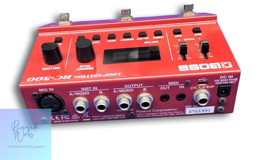BOSS RC-500 Loop Station Pedal Used