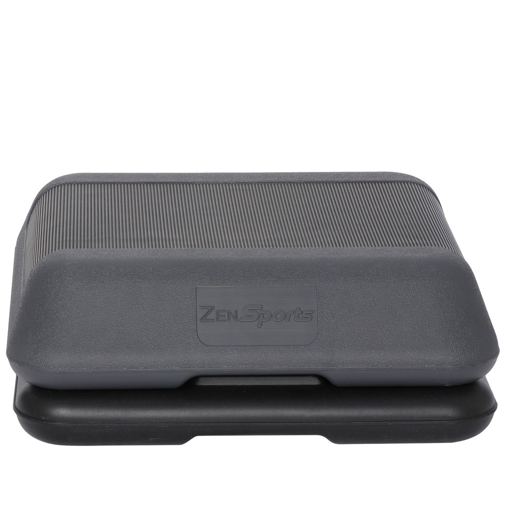 High-Intensity Step Aerobic Exercise Platform Nonslip with 4 Risers Exercise