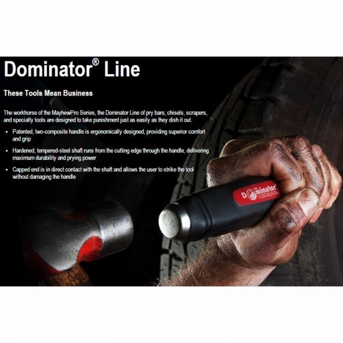 Mayhew Dominator Angled Carbon Scraper 1.5" x 12"