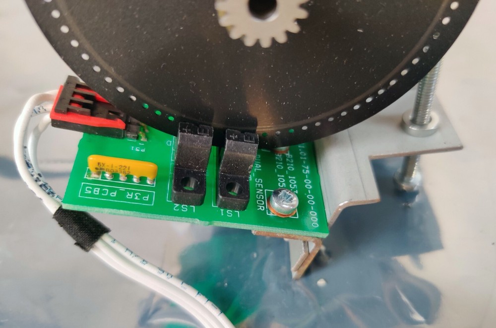 PerkinElmer Polarimeter 341 343 Optical Encoder Assy B210-0099 w PCB 5 Sensor