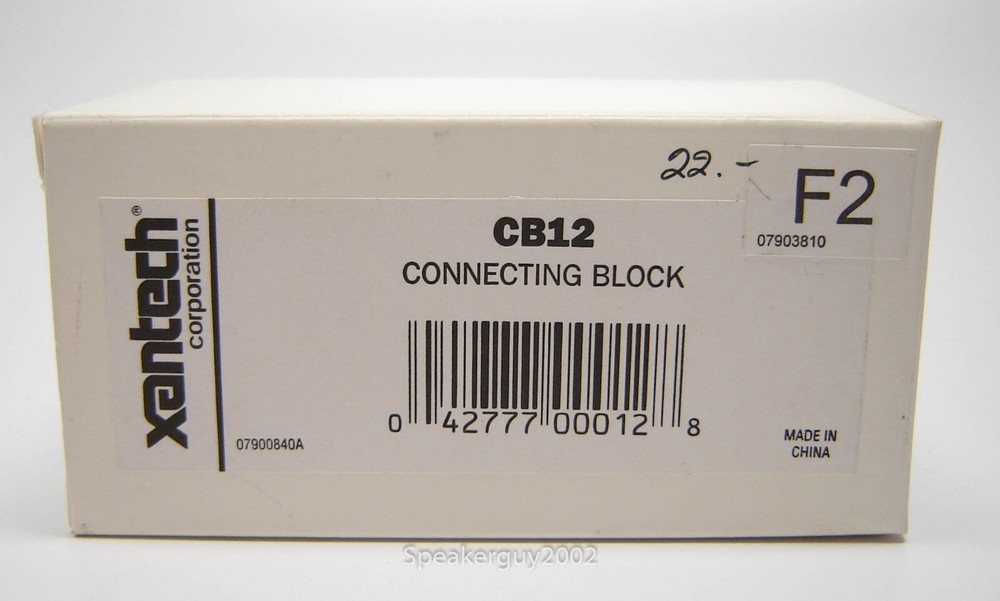 Xantech Connecting Block / CB12