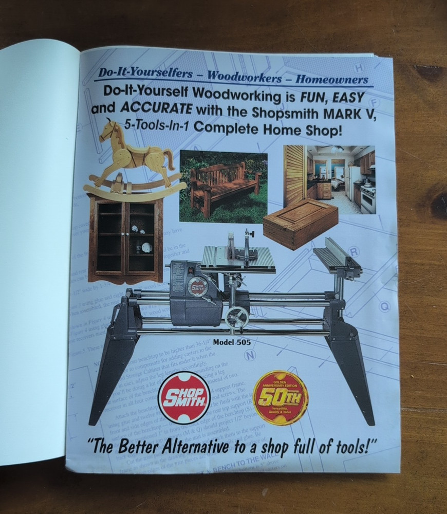 ShopSmith Woodworking Projects 1