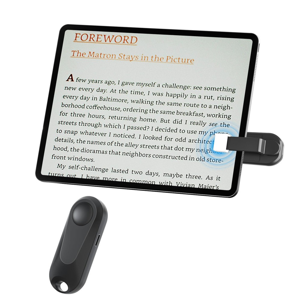 Tiny Silicone Cap Accessory for Fire HD 10 Tablet Page Turner Compatible...
