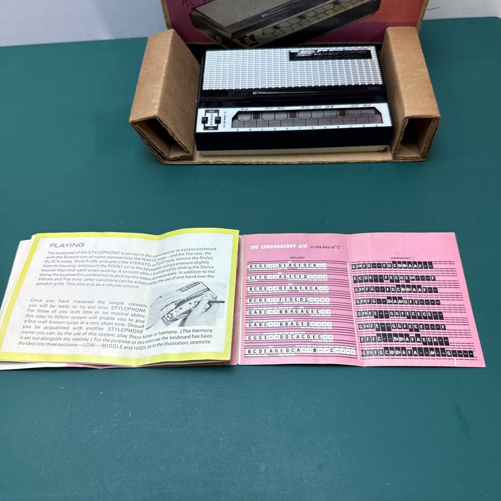 STYLOPHONE AS USED BY BOWIE/SPACE ODDITY BOXED