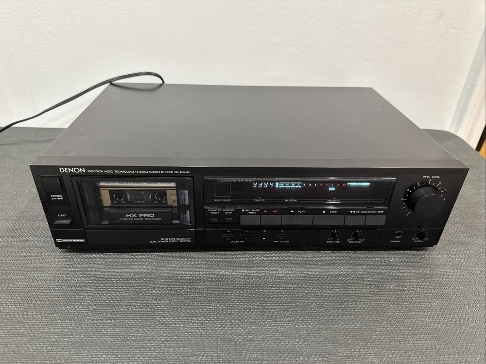 Denon DR-M14HX Stereo Cassette Deck HX Pro