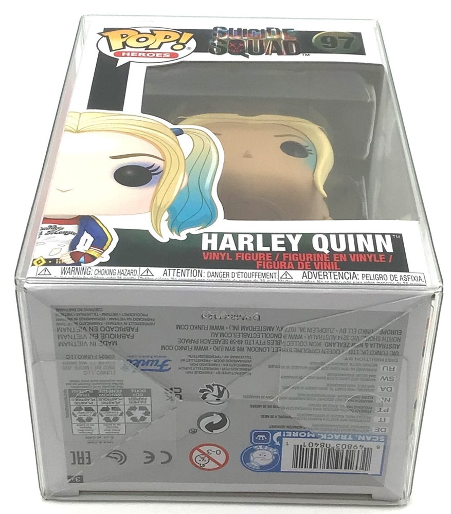 Funko POP! DC Heroes Suicide Squad Harley Quinn #97 with POP Protector