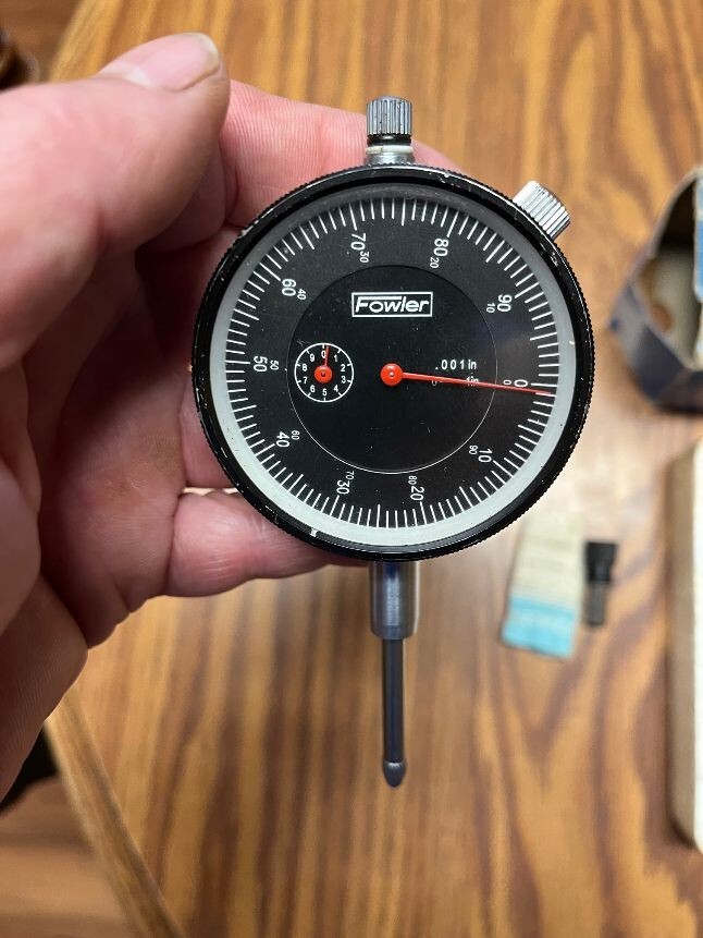 Fowler .001” 0-1” Range Dial Indicator Gage