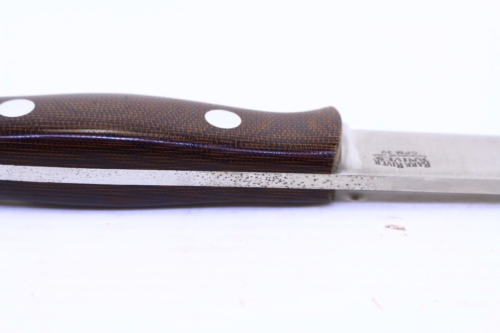 BARK RIVER knife CPM3V Blade 11.2cm with sheath