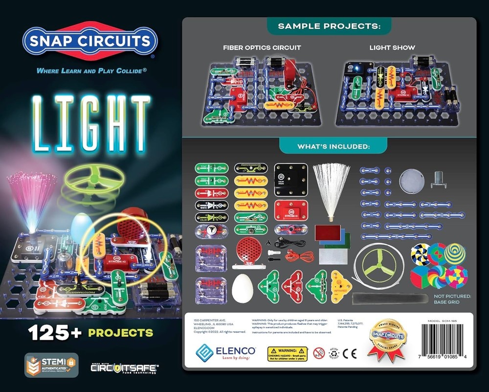 Light Electronics Exploration Kit | Over 175 Exciting STEM Projects | Full Co...