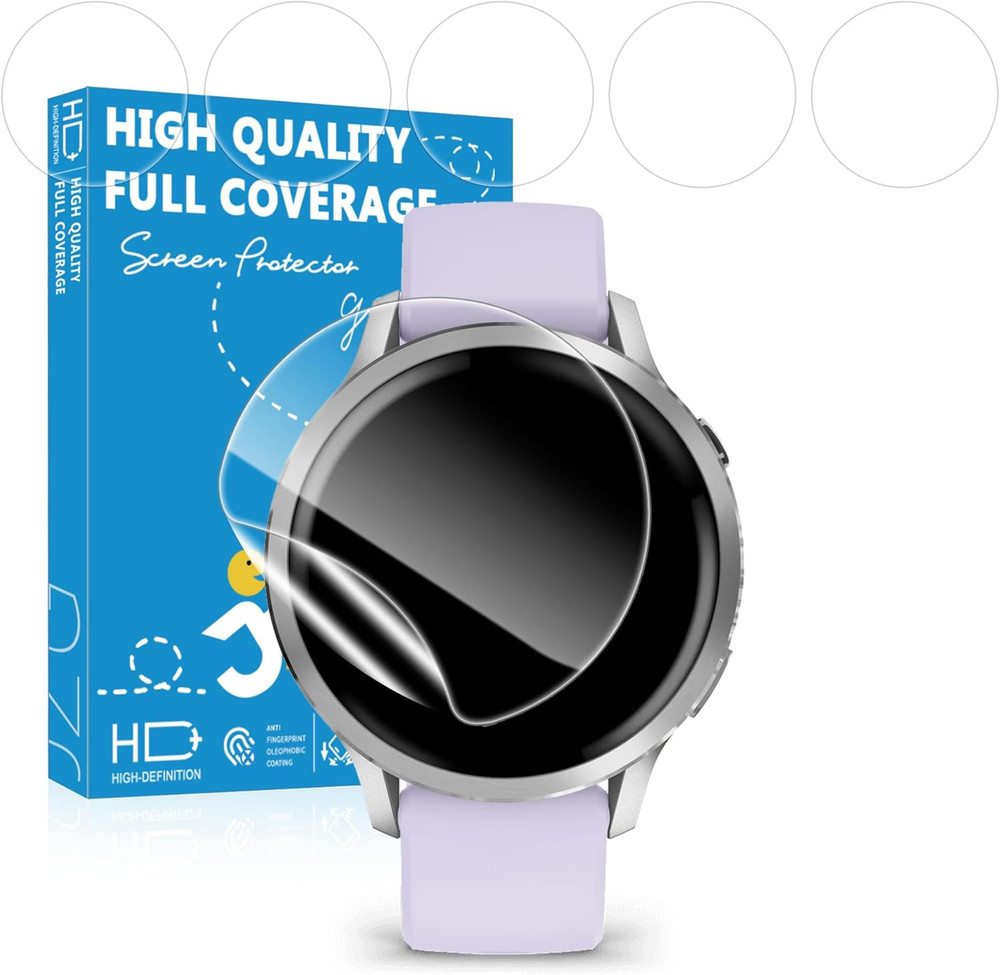 6 Pack for Garmin Venu 4 Screen Protector 41Mm, anti Scratch, Soft Screen Protec