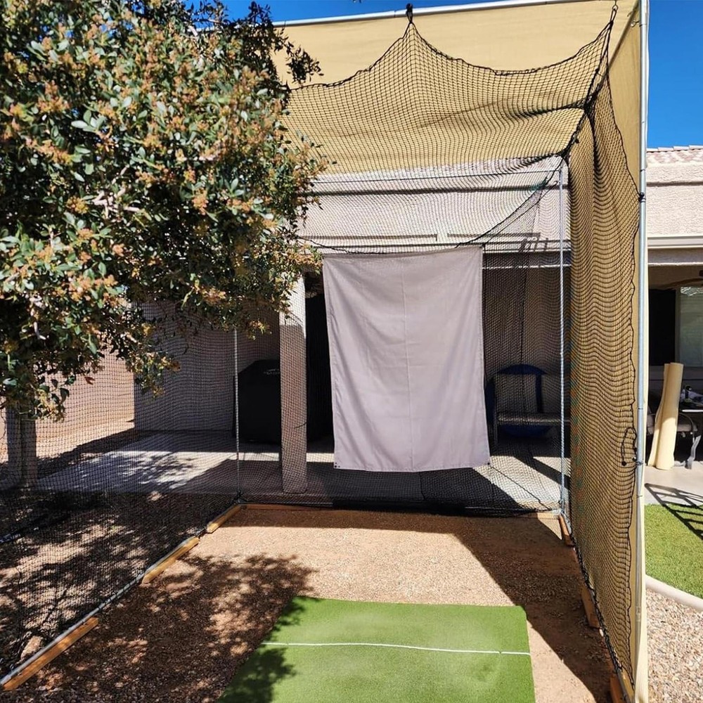 Premium Golf Cage 10ft x 10ft x 10ft Training Aids Practice
