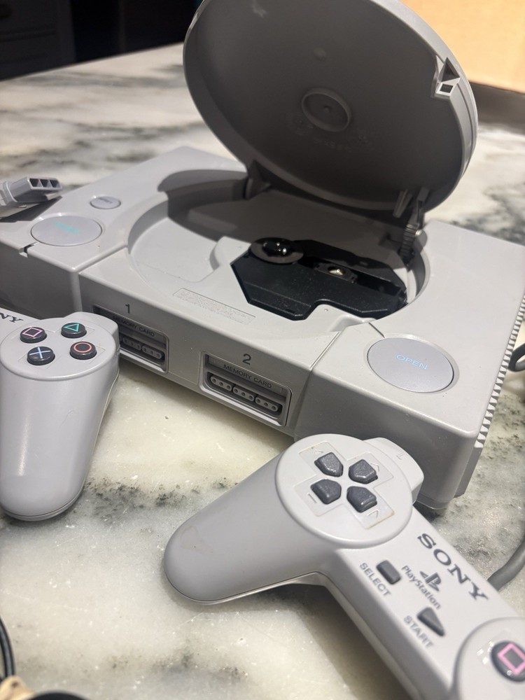 Sony PlayStation 1 With Three Games