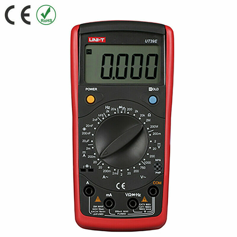 UNI-T UT39E+ 19999 Count DataDMM Digital Multimeters W/ Frequency Tester #
