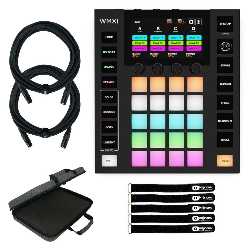 ADJ WMX1 MK2 Standalone DMX Lighting Control System w Case