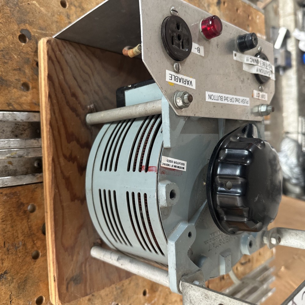 Powerstat 136 Variable Transformer With Isolated Ac