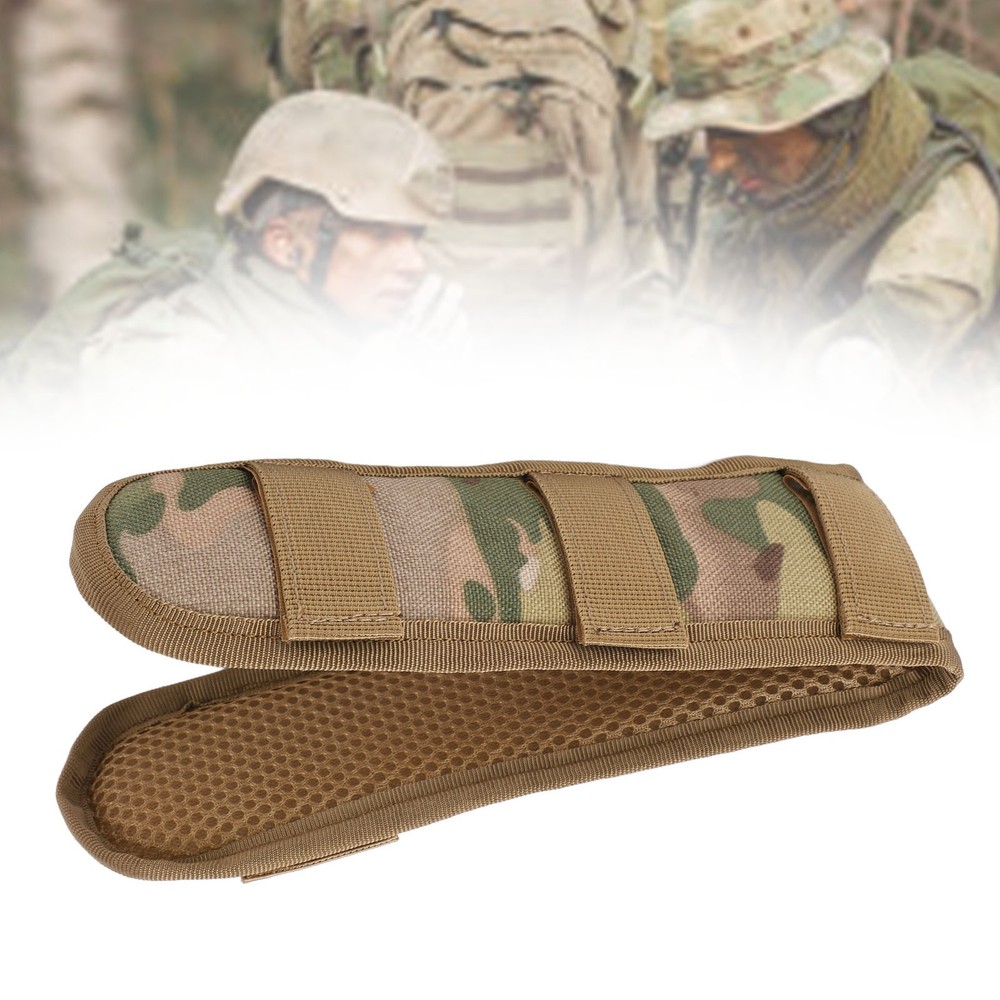 (Camouflage)Molle Strap Shoulder Strap Paddinging Pad Detachable FF