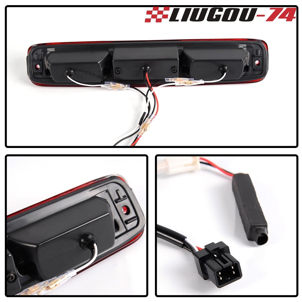 Clear LED 3rd Brake Light Cargo Lamp Fit For 1999-06 Chevy Silverado GMC Sierra
