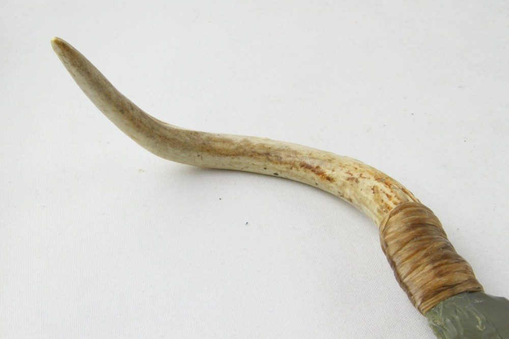 NATIVE AMERICAN INSPIRED DAGGER WITH JASPER BLADE #1 (8.5")