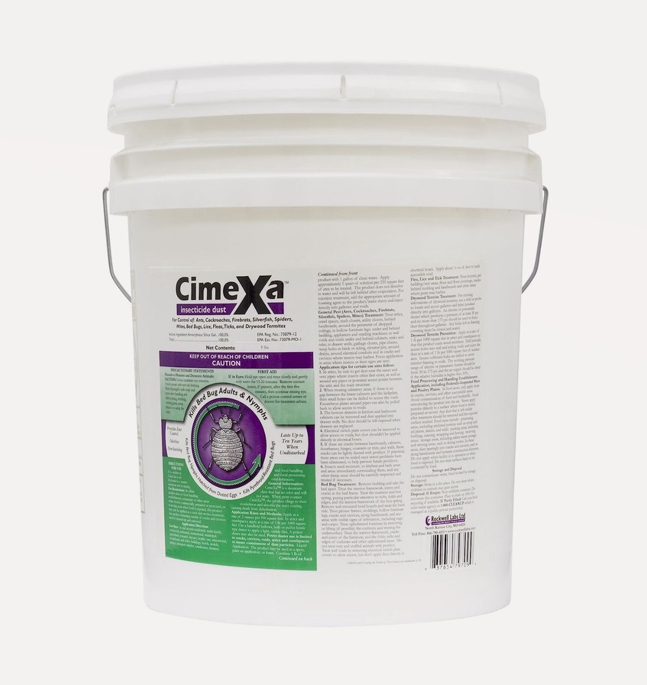 Cimexa Insecticide Dust 5 lbs  Most Effective Long Lasting Bed Bug Protection
