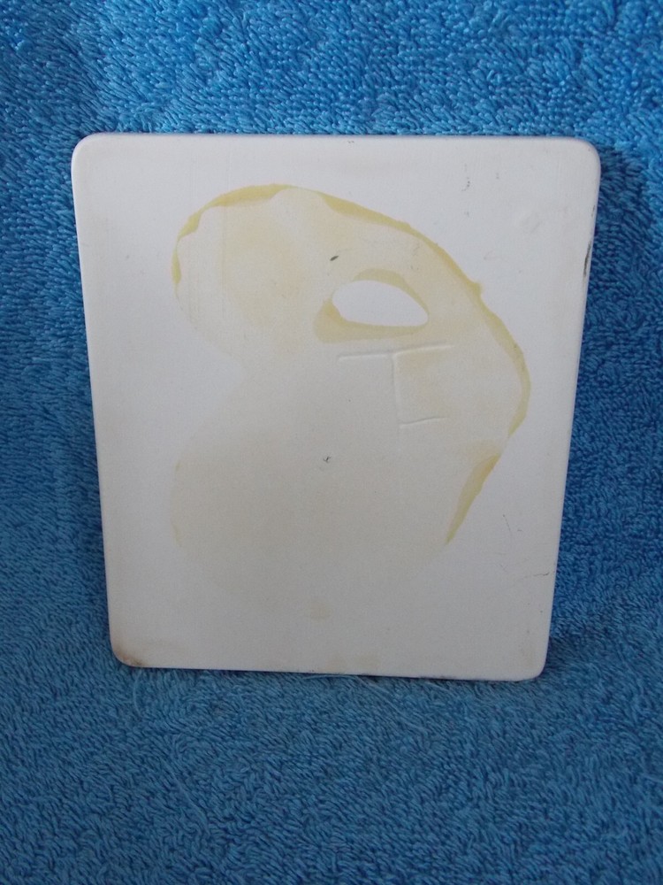Vintage Ceramic Rooster Tile From Trivet
