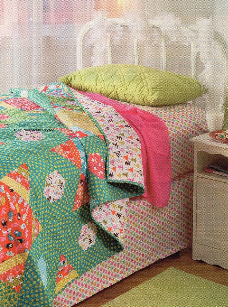 Merry & Bright Stars Quilt Pattern Pieced SH