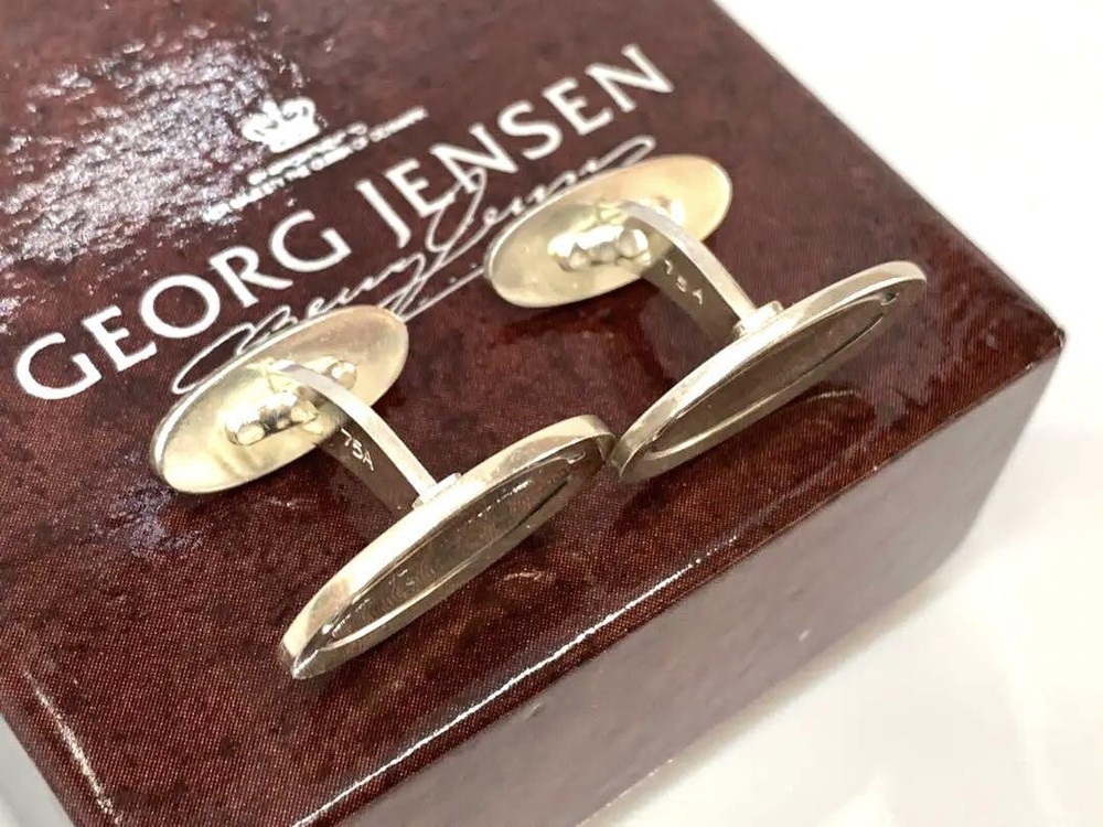 Georg Jensen Silver Cufflinks