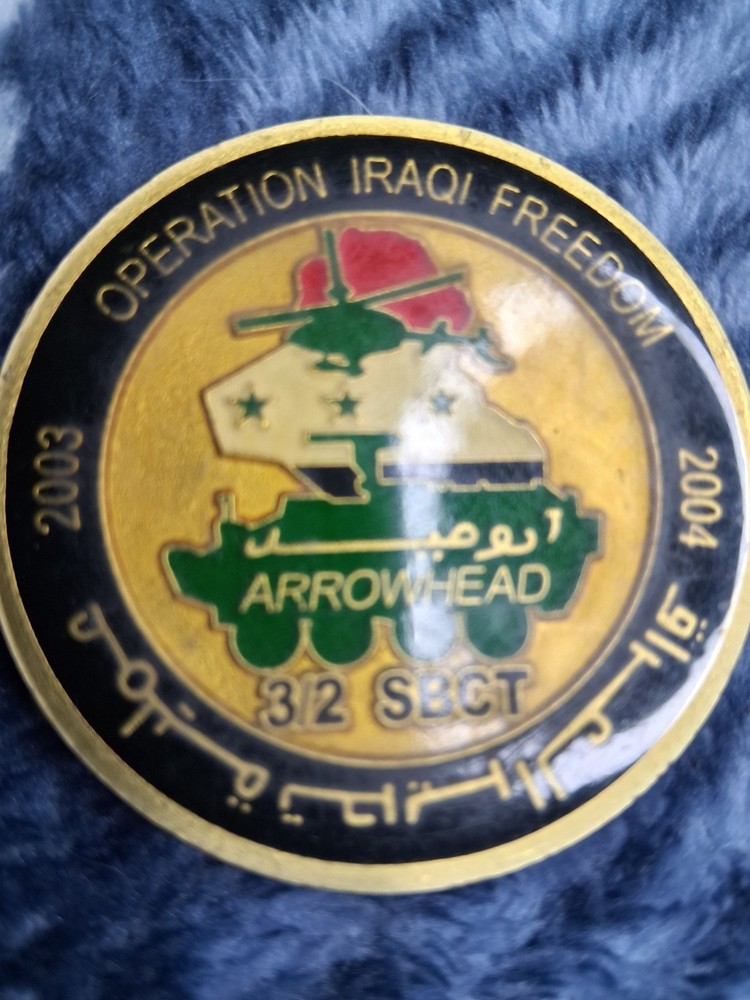 Operation Iraqi Freedom, specifically commemorating the "Arrowhead" unit