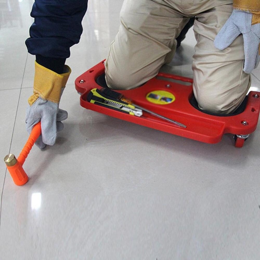 Rolling Knee Pads Platform with Wheels for Easy Mobility and Comfort