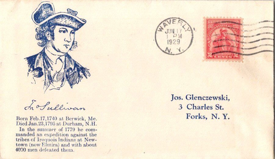 United States Scott 657 Printed Address.