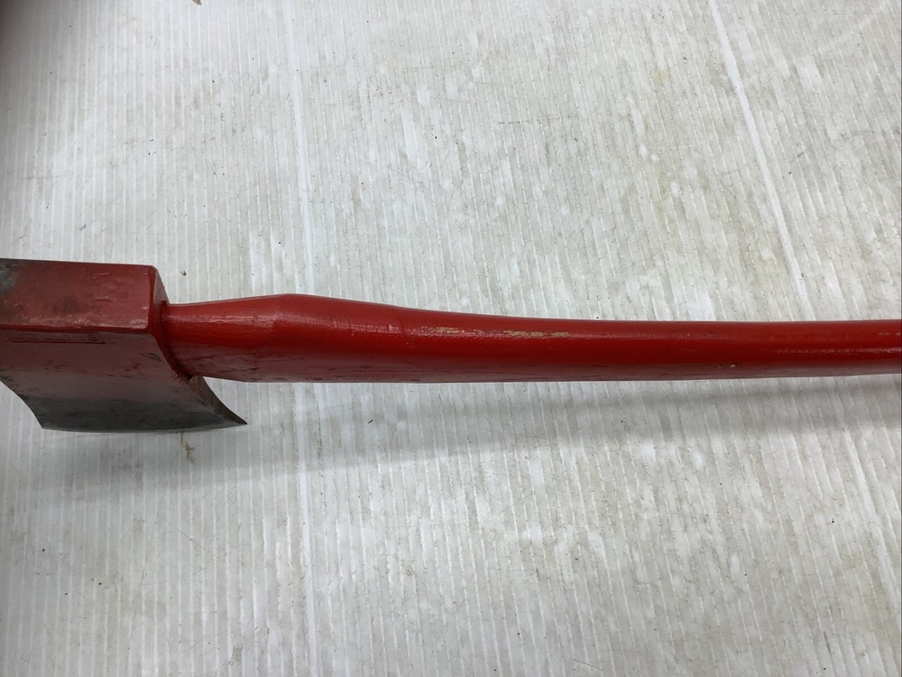 vintage Collins "connie" pattern axe red