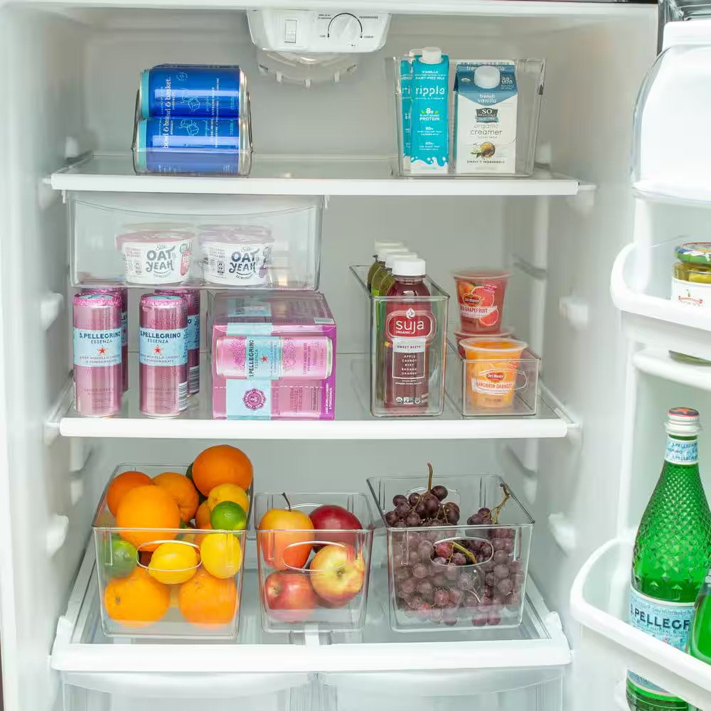 Square Open Front Organizer in Clear